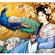 Схема вышивки «живопись»