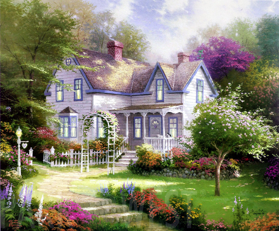 Уютный коттедж - оригинал