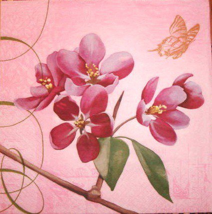 Подушка"Цветы" - живопись, подушка, цветы - оригинал