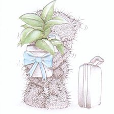 Схема вышивки «тедди»