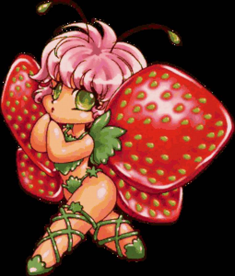 феечка - фея, клубничка - предпросмотр