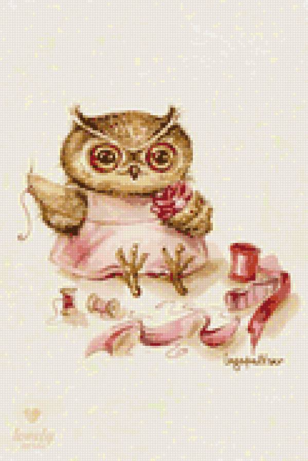 сова рукодельница - рукодельница, сова - предпросмотр