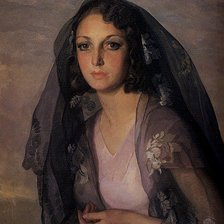 Схема вышивки «Сеньора»