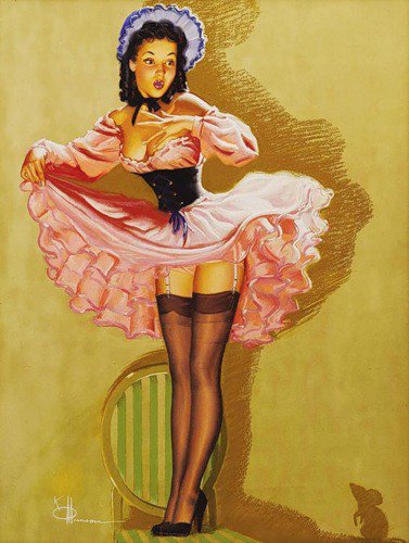 Девушка из кабаре - девушка - оригинал