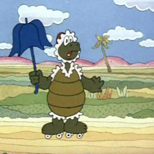 Схема вышивки «по дороге с облаками»