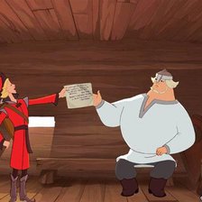 Схема вышивки «богатыри»