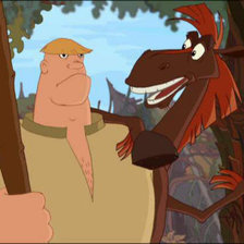 Схема вышивки «богатыри»