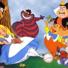 Схема вышивки «алиса»