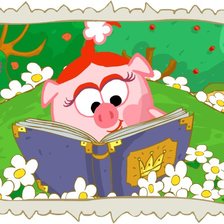 Схема вышивки «Смешарики»