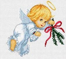 Схема вышивки «Ангелочек»