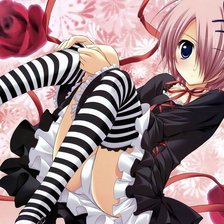 Схема вышивки «аниме»