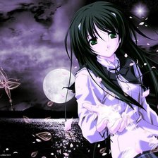 Схема вышивки «аниме»