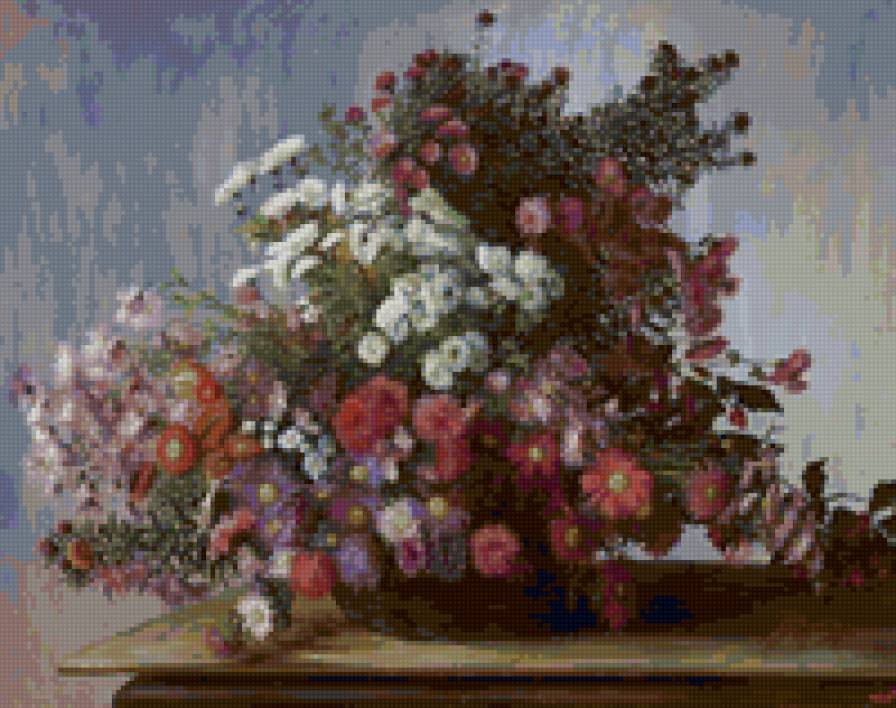 №49390 - натюрморт, цветы - предпросмотр