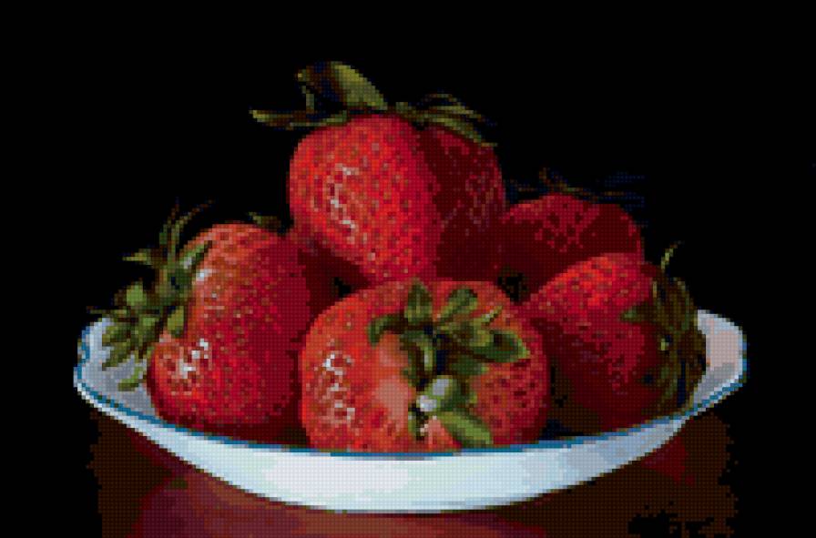 №49461 - природа, живопись, ягоды, искусство, картина - предпросмотр