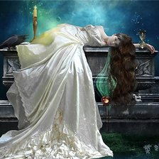 Схема вышивки «невеста»