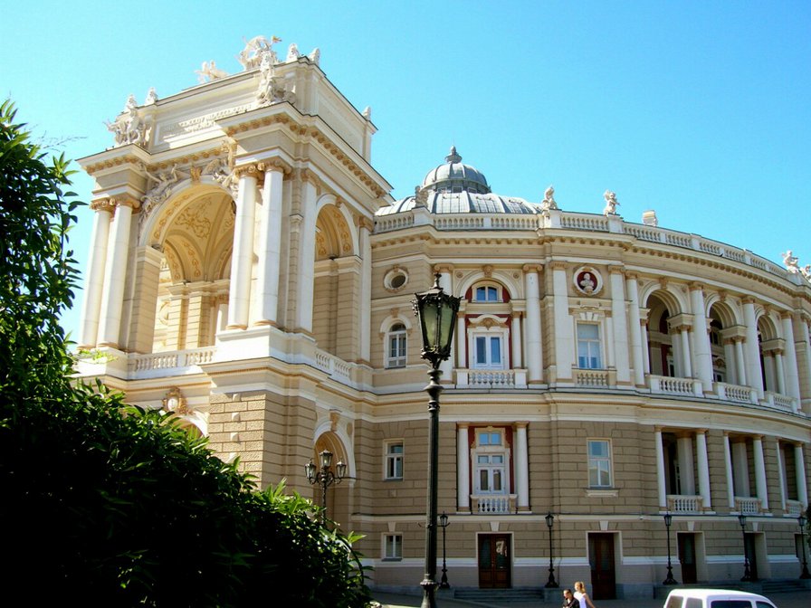 оперный - архитектура, одесса, оперный театр - оригинал