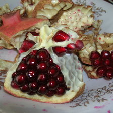 Схема вышивки «гранат»