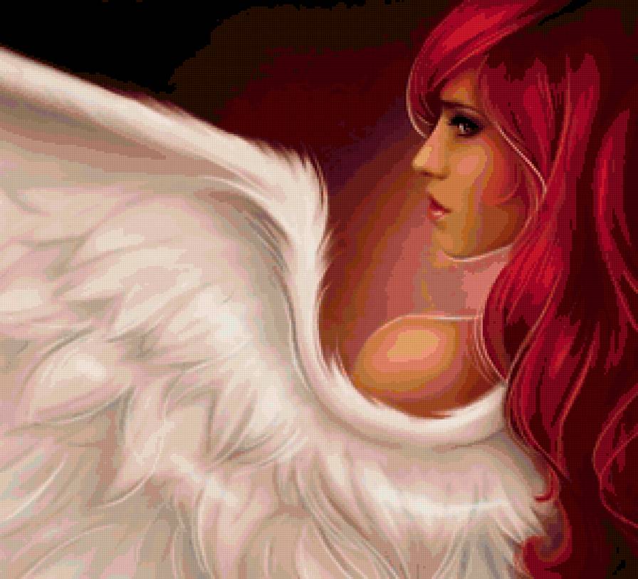 Aнгелика - ангел, девушка - предпросмотр