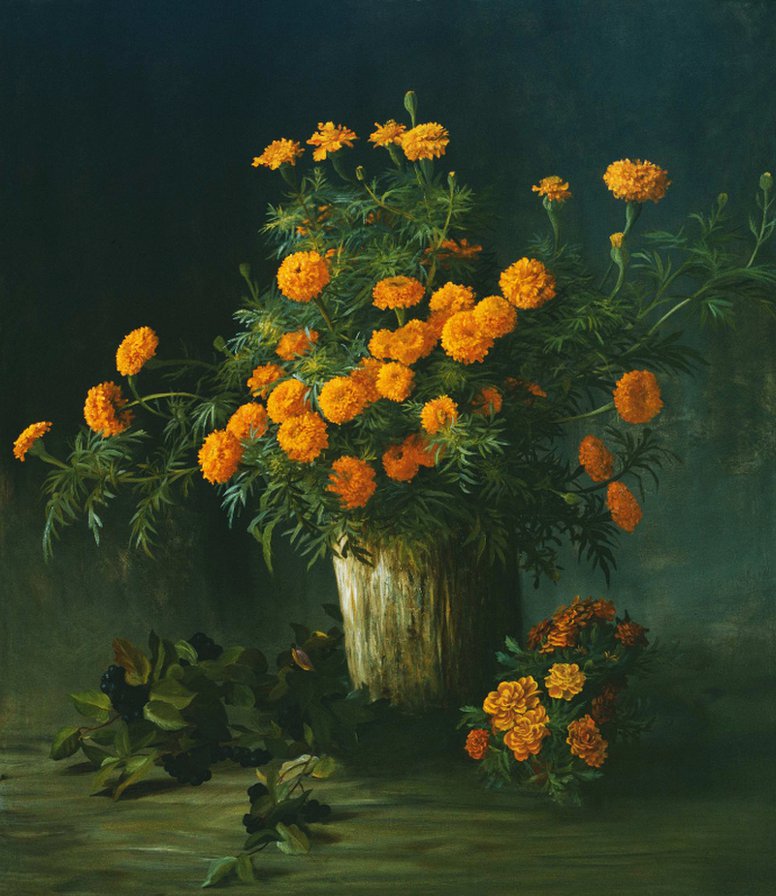 букет осени - натюрморт, цветы, букет - оригинал