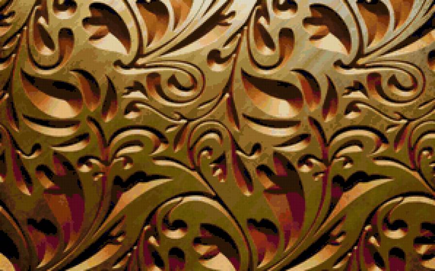 Старинный узор - подушка, панно - предпросмотр