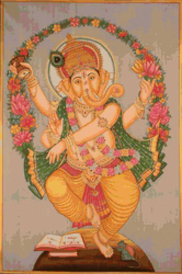 Танцующий Ганеша1 - ганеша - предпросмотр