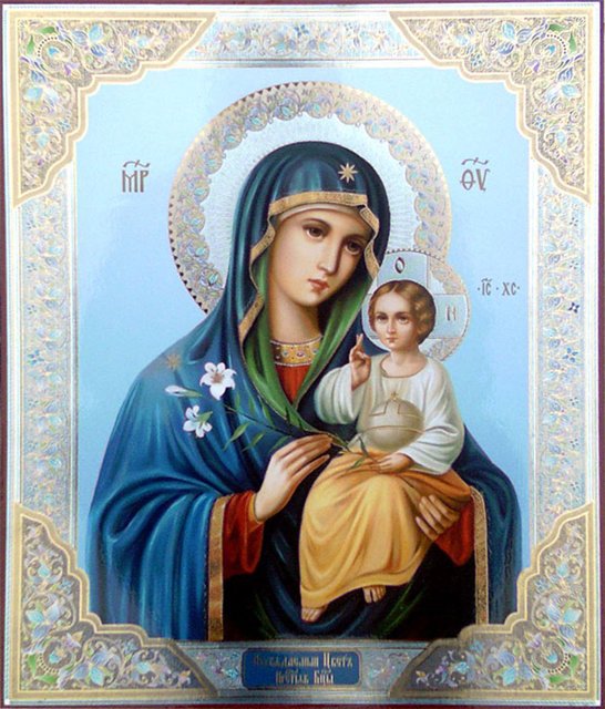 Неувядаемый цвет - икона, православные иконы, религия, иконы - оригинал