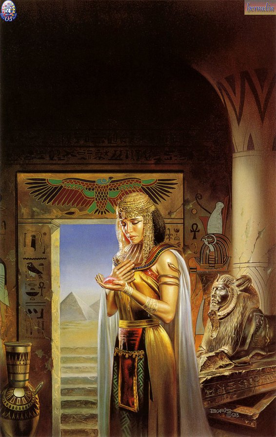 царевна египта - цари, египет, девушка - оригинал