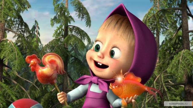 маша и медведь - оригинал