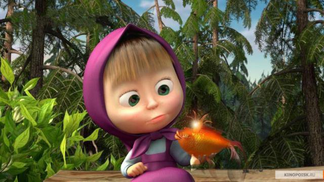 маша и медведь - оригинал