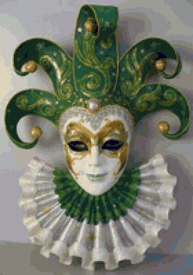 Венецианская маска 7 - маски - предпросмотр