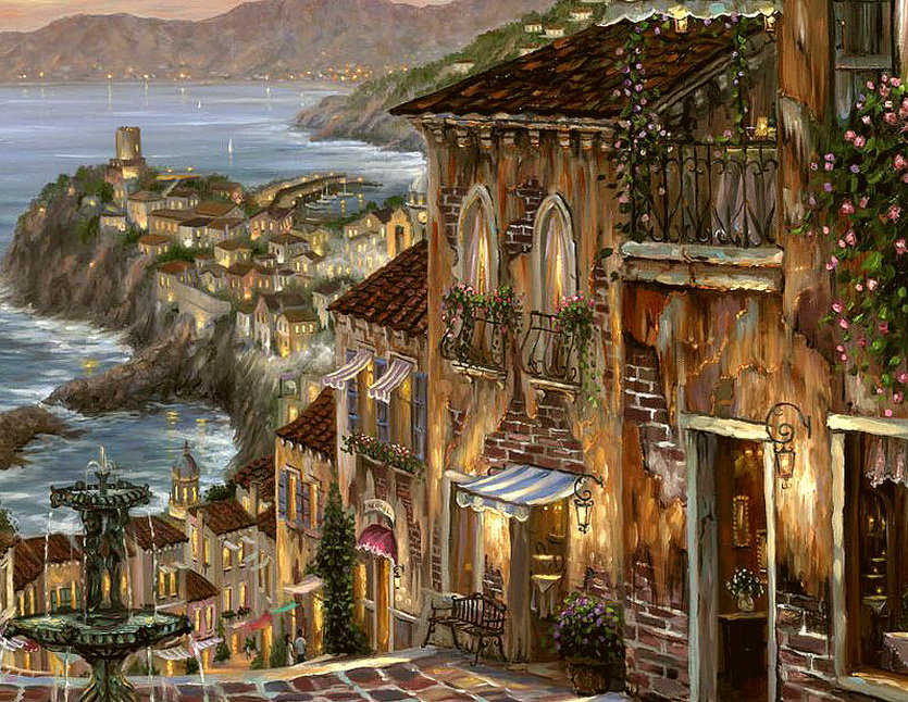 серия "города" - город.дома.море - оригинал