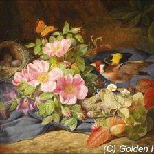 Схема вышивки «цветы»