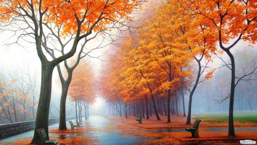 золотая осень - оригинал