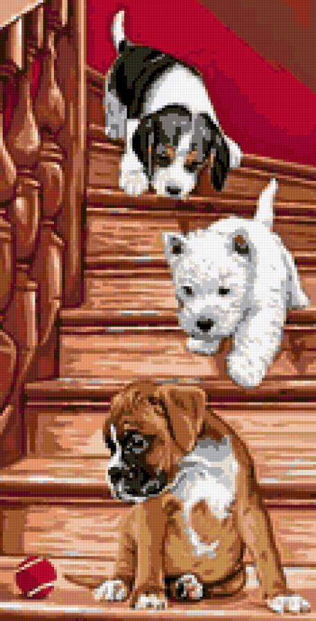 На лестнице - предпросмотр