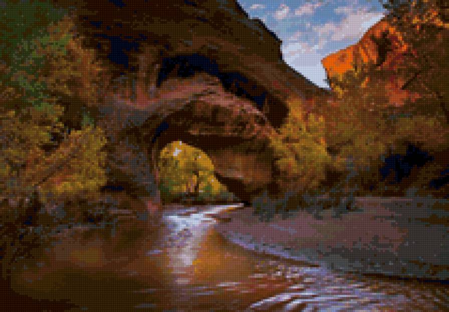 Горная река - горы, лес, река - предпросмотр