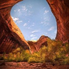 Схема вышивки «Кусочек неба»