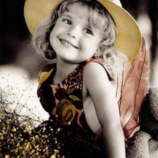 Схема вышивки «Девочка»