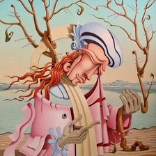 Схема вышивки «печаль»