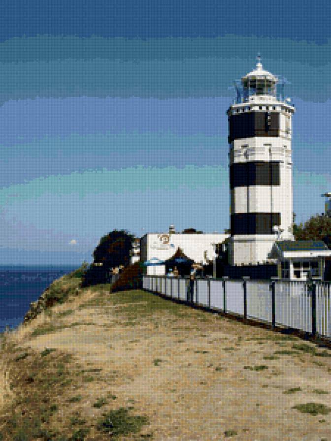 Маяк Анапы - море, маяк - предпросмотр