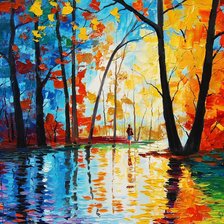 Схема вышивки «осень»