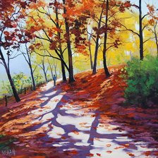 Схема вышивки «осень»