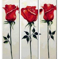 Схема вышивки «триптих»