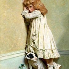 Схема вышивки «верный друг»