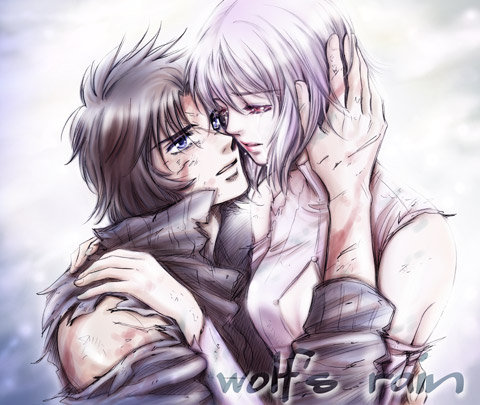волчий дождь - аниме, пары, нежность, любовь - оригинал