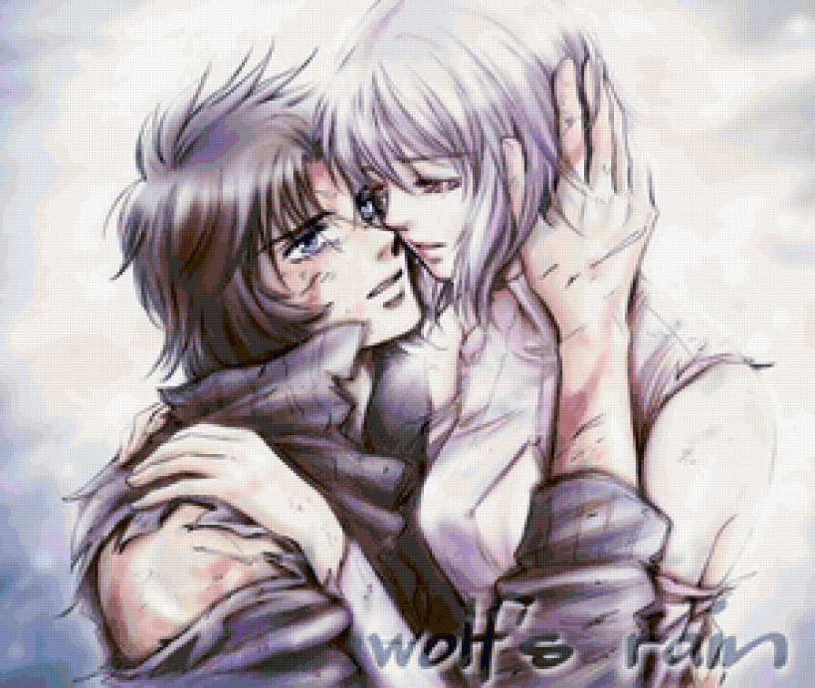 волчий дождь - аниме, пары, нежность, любовь - предпросмотр