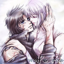 Схема вышивки «волчий дождь»