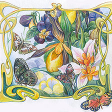 Схема вышивки «Панно»