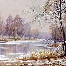 Схема вышивки «природа»