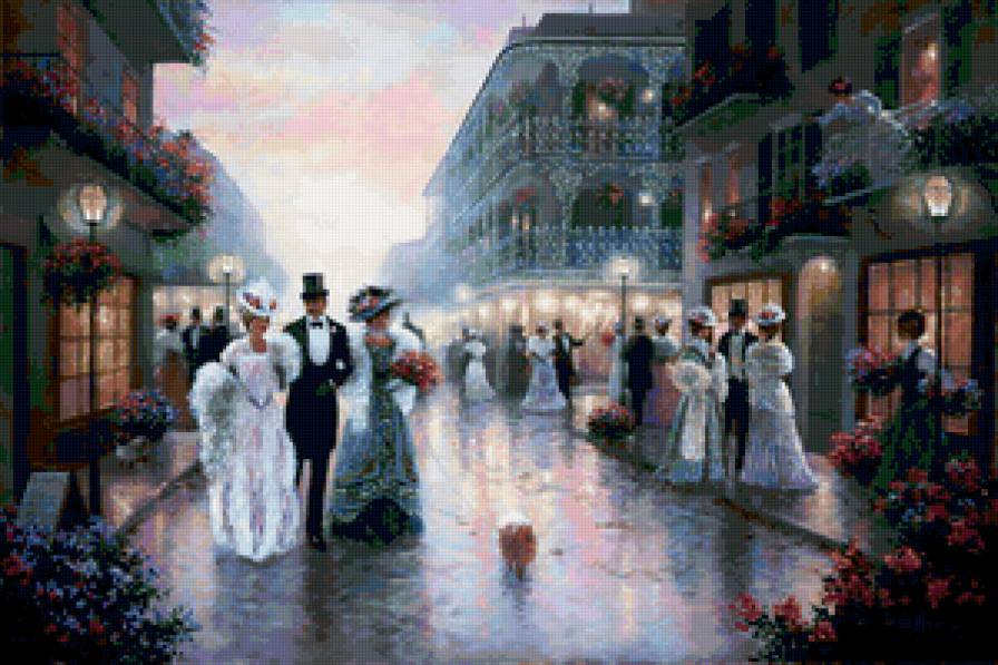 прогулка - картина - предпросмотр