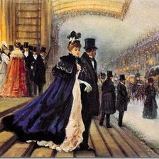 Схема вышивки «из театра»